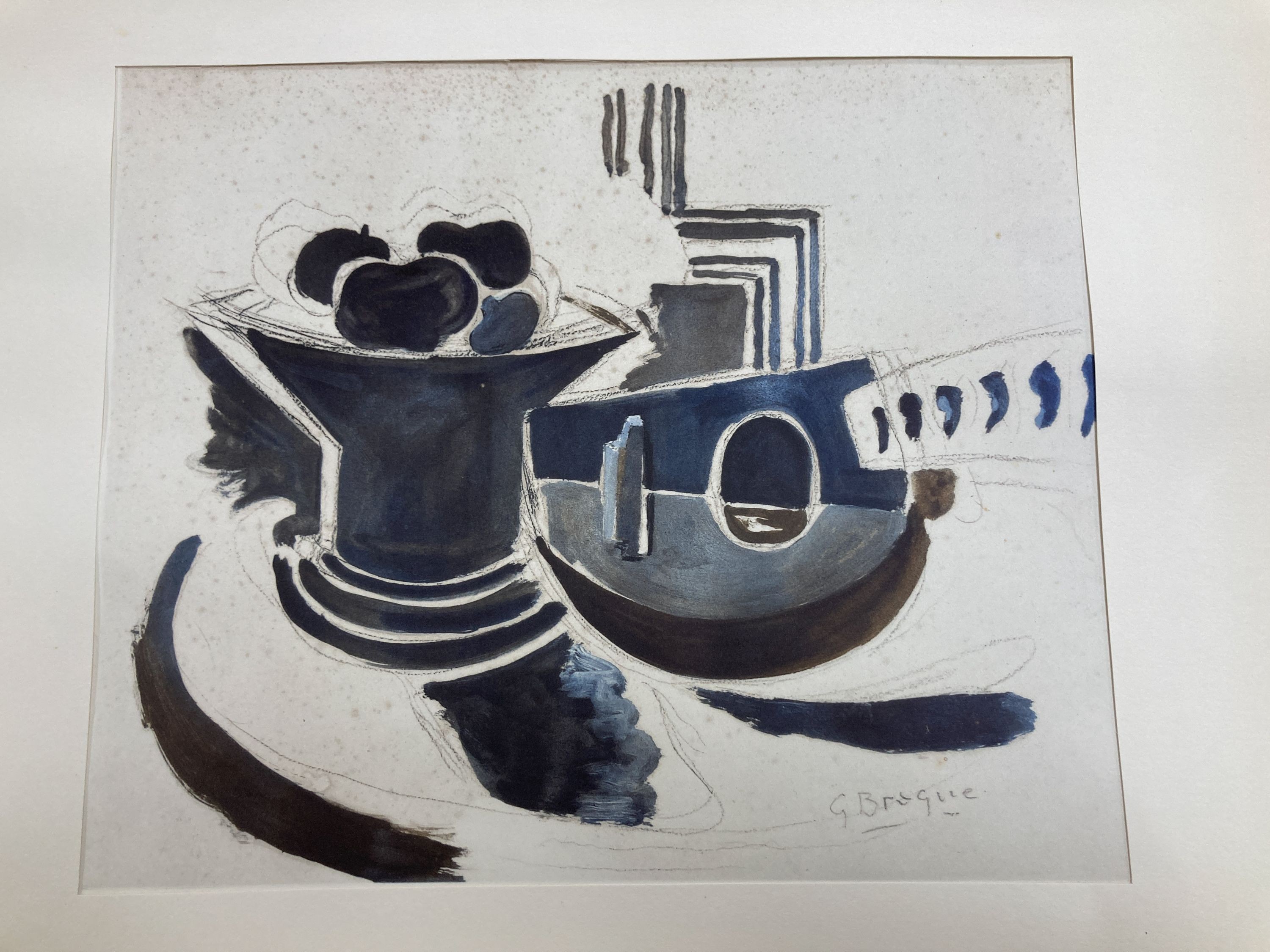Georges Braque, Ten Works; Phoebus collotypes, limited edition, 66/200, published 1963, overall 51 x 38cm.